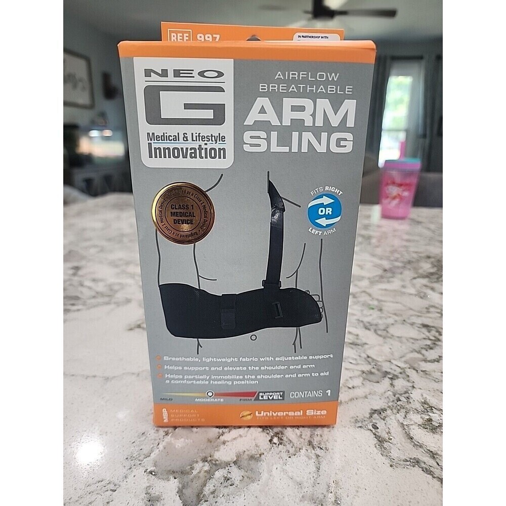 Neo G Airflow Breathable Lightweight Arm Sling One Size Moderate Support